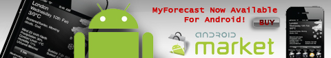 MyForecast Now Available For the Android.